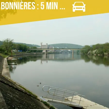 Apartment Chichen Itza - Self Checkin Automatique - Netflix - 15 Min Giverny